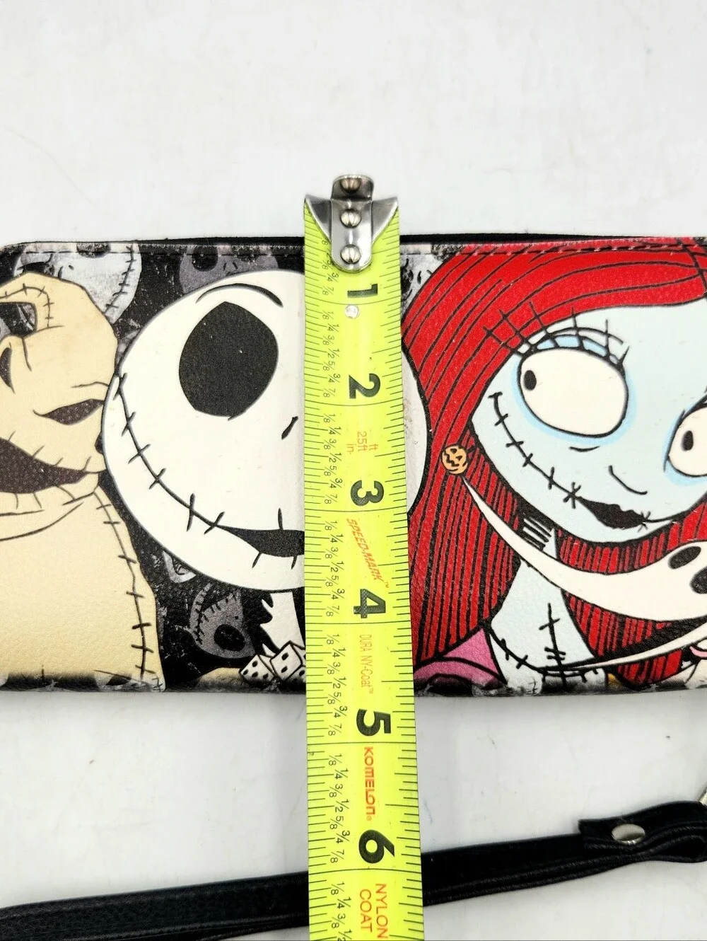 Bradford Exchange x Disney Nightmare Before Christmas Wristlet Wallet Jack Sally